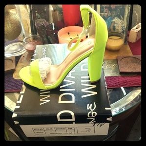 Charlotte Russe open toe heels